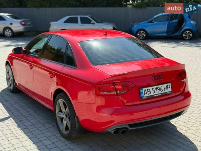 Красный Ауди А4, объемом двигателя 1.8 л и пробегом 215 тыс. км за 8700 $, фото 14 на Automoto.ua