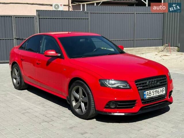 Красный Ауди А4, объемом двигателя 1.8 л и пробегом 215 тыс. км за 8700 $, фото 2 на Automoto.ua