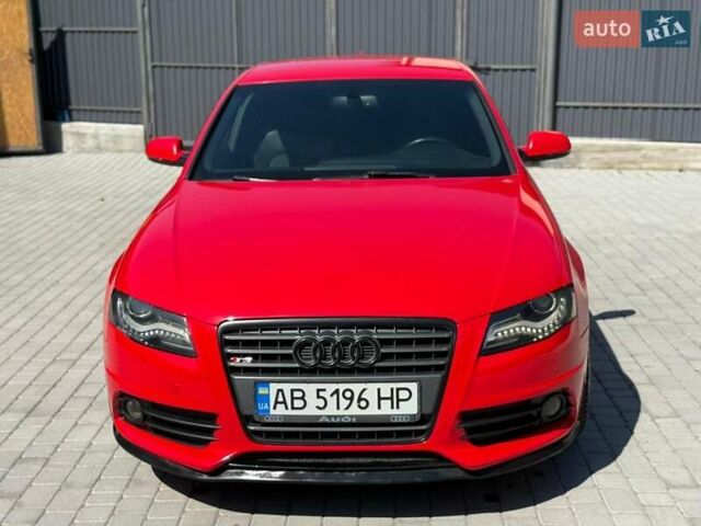 Красный Ауди А4, объемом двигателя 1.8 л и пробегом 215 тыс. км за 8700 $, фото 1 на Automoto.ua