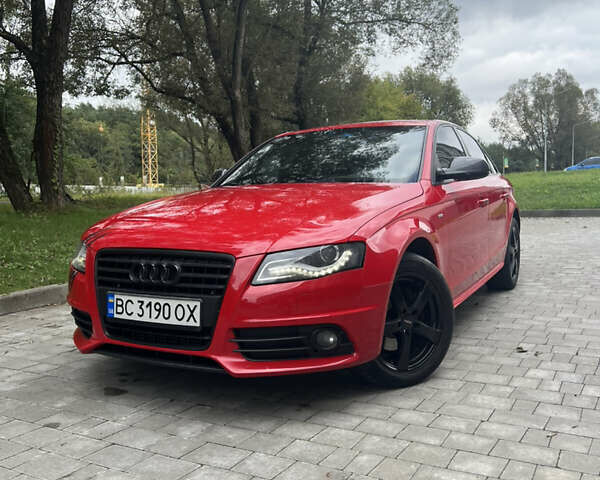 Красный Ауди А4, объемом двигателя 1.8 л и пробегом 151 тыс. км за 9200 $, фото 2 на Automoto.ua