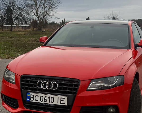 Червоний Ауді А4, об'ємом двигуна 1.8 л та пробігом 205 тис. км за 10500 $, фото 1 на Automoto.ua