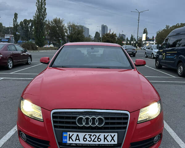 Красный Ауди А4, объемом двигателя 1.8 л и пробегом 175 тыс. км за 10800 $, фото 1 на Automoto.ua