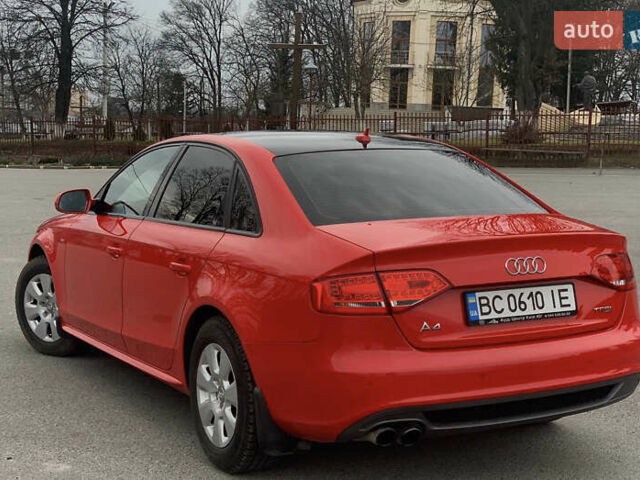 Червоний Ауді А4, об'ємом двигуна 1.8 л та пробігом 205 тис. км за 10500 $, фото 6 на Automoto.ua
