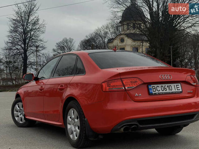 Червоний Ауді А4, об'ємом двигуна 1.8 л та пробігом 205 тис. км за 10500 $, фото 5 на Automoto.ua