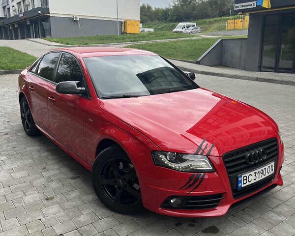 Красный Ауди А4, объемом двигателя 1.8 л и пробегом 152 тыс. км за 8750 $, фото 2 на Automoto.ua