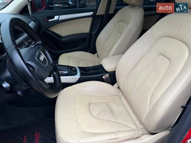 Красный Ауди А4, объемом двигателя 1.98 л и пробегом 178 тыс. км за 12300 $, фото 11 на Automoto.ua