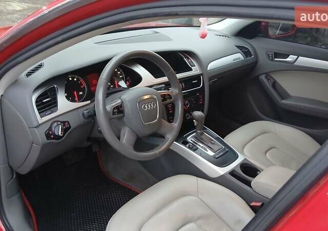 Червоний Ауді А4, об'ємом двигуна 1.98 л та пробігом 179 тис. км за 9800 $, фото 17 на Automoto.ua