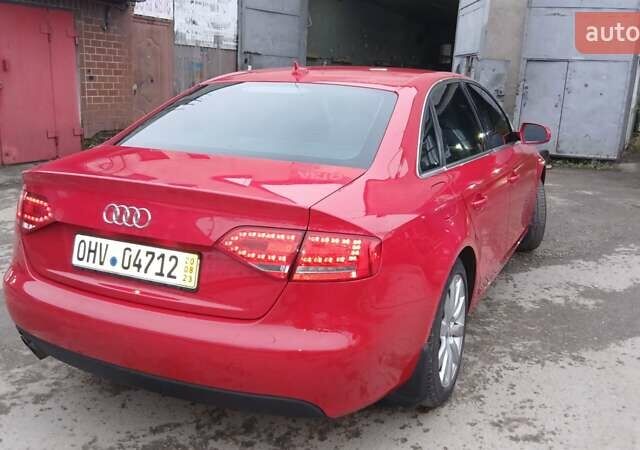 Червоний Ауді А4, об'ємом двигуна 1.98 л та пробігом 179 тис. км за 9800 $, фото 8 на Automoto.ua