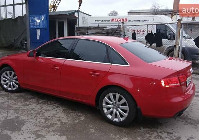 Червоний Ауді А4, об'ємом двигуна 1.98 л та пробігом 179 тис. км за 9800 $, фото 4 на Automoto.ua