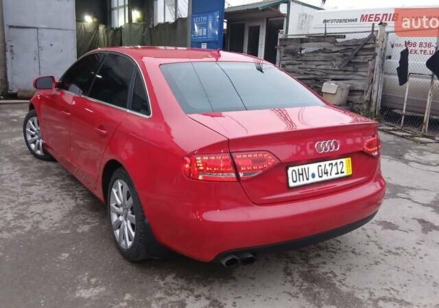 Червоний Ауді А4, об'ємом двигуна 1.98 л та пробігом 179 тис. км за 9800 $, фото 5 на Automoto.ua