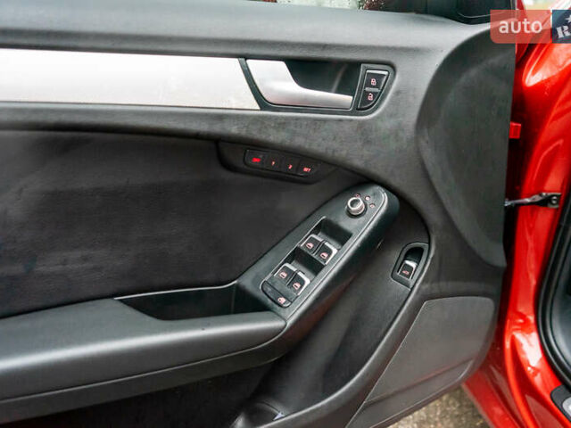 Красный Ауди А4, объемом двигателя 2 л и пробегом 252 тыс. км за 13600 $, фото 11 на Automoto.ua