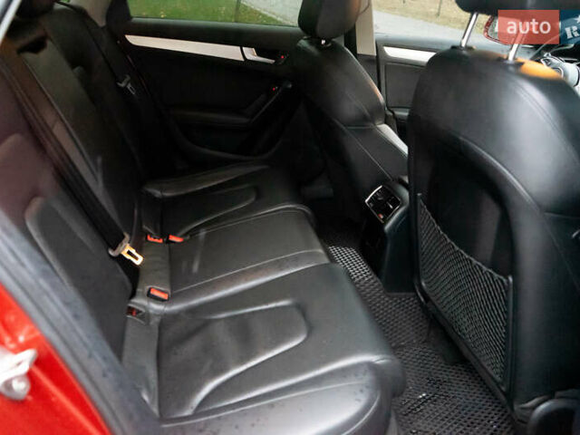 Красный Ауди А4, объемом двигателя 2 л и пробегом 252 тыс. км за 13600 $, фото 14 на Automoto.ua