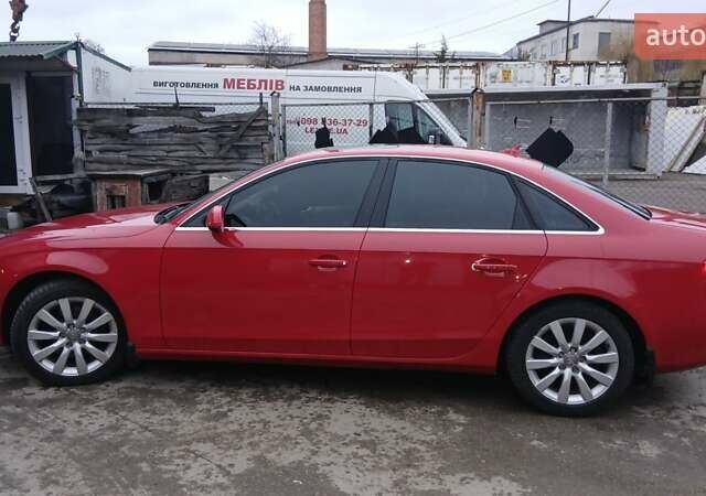 Червоний Ауді А4, об'ємом двигуна 1.98 л та пробігом 179 тис. км за 9800 $, фото 3 на Automoto.ua