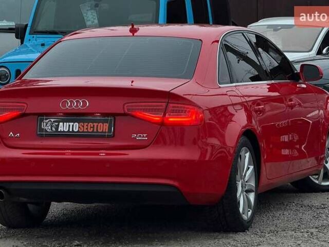 Красный Ауди А4, объемом двигателя 1.98 л и пробегом 178 тыс. км за 12300 $, фото 10 на Automoto.ua