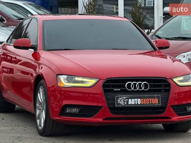 Красный Ауди А4, объемом двигателя 1.98 л и пробегом 178 тыс. км за 12300 $, фото 4 на Automoto.ua