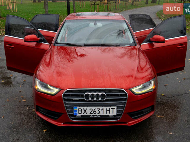 Красный Ауди А4, объемом двигателя 2 л и пробегом 252 тыс. км за 13600 $, фото 26 на Automoto.ua