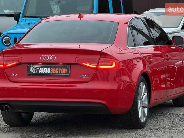 Красный Ауди А4, объемом двигателя 1.98 л и пробегом 178 тыс. км за 12300 $, фото 9 на Automoto.ua