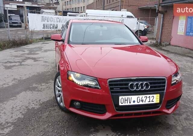 Червоний Ауді А4, об'ємом двигуна 1.98 л та пробігом 179 тис. км за 9800 $, фото 12 на Automoto.ua