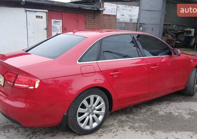 Червоний Ауді А4, об'ємом двигуна 1.98 л та пробігом 179 тис. км за 9800 $, фото 9 на Automoto.ua