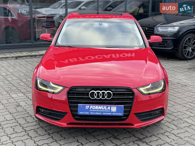 Красный Ауди А4, объемом двигателя 1.98 л и пробегом 251 тыс. км за 10790 $, фото 4 на Automoto.ua