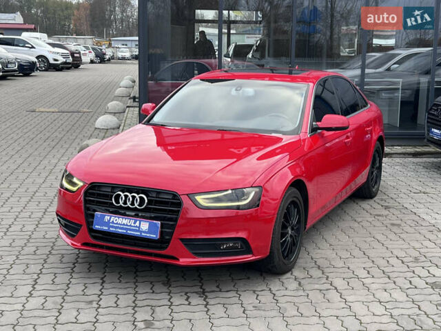 Красный Ауди А4, объемом двигателя 1.98 л и пробегом 251 тыс. км за 10790 $, фото 6 на Automoto.ua