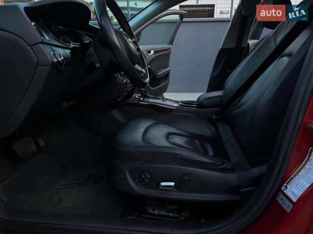 Красный Ауди А4, объемом двигателя 1.98 л и пробегом 160 тыс. км за 10600 $, фото 6 на Automoto.ua