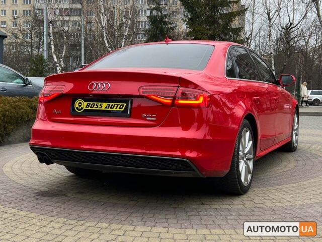 Красный Ауди А4, объемом двигателя 2 л и пробегом 166 тыс. км за 14200 $, фото 6 на Automoto.ua