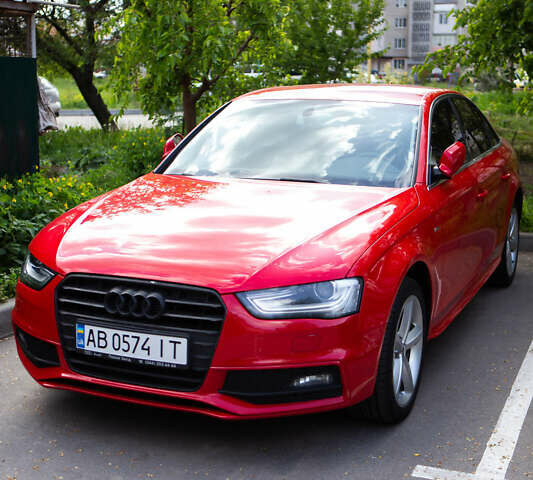 Червоний Ауді А4, об'ємом двигуна 1.8 л та пробігом 191 тис. км за 12000 $, фото 13 на Automoto.ua