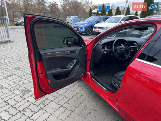 Красный Ауди А4, объемом двигателя 1.98 л и пробегом 251 тыс. км за 10790 $, фото 12 на Automoto.ua