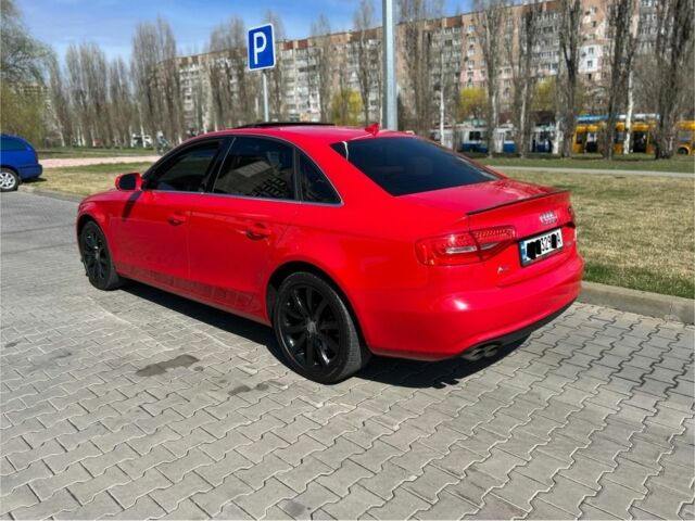 Красный Ауди А4, объемом двигателя 2 л и пробегом 350 тыс. км за 8999 $, фото 3 на Automoto.ua