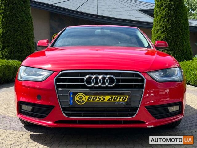 Червоний Ауді А4, об'ємом двигуна 2 л та пробігом 139 тис. км за 12800 $, фото 1 на Automoto.ua