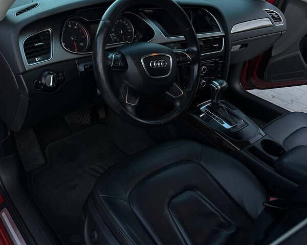 Красный Ауди А4, объемом двигателя 1.98 л и пробегом 160 тыс. км за 10600 $, фото 7 на Automoto.ua