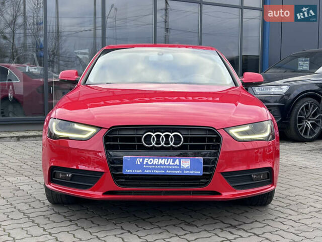 Красный Ауди А4, объемом двигателя 1.98 л и пробегом 251 тыс. км за 10790 $, фото 5 на Automoto.ua
