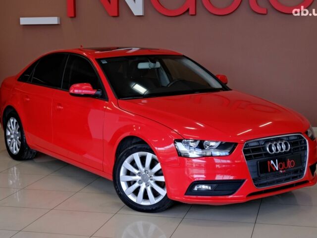 Красный Ауди А4, объемом двигателя 2 л и пробегом 171 тыс. км за 13500 $, фото 3 на Automoto.ua