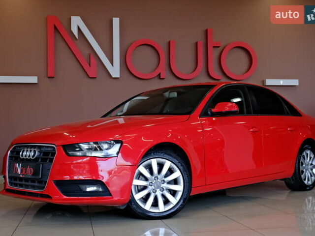 Красный Ауди А4, объемом двигателя 1.98 л и пробегом 171 тыс. км за 13500 $, фото 7 на Automoto.ua