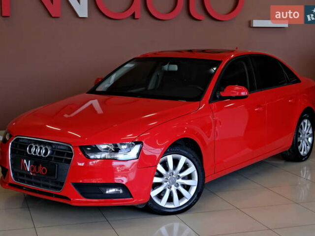 Красный Ауди А4, объемом двигателя 1.98 л и пробегом 171 тыс. км за 13500 $, фото 8 на Automoto.ua