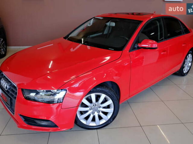 Красный Ауди А4, объемом двигателя 1.98 л и пробегом 171 тыс. км за 13500 $, фото 6 на Automoto.ua