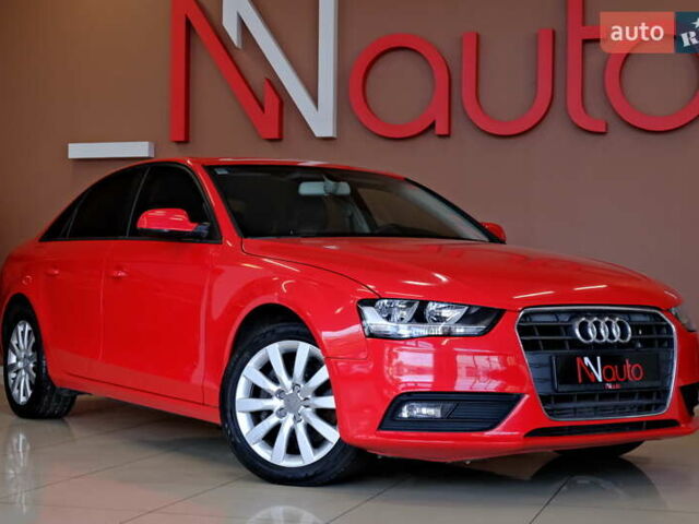 Красный Ауди А4, объемом двигателя 1.98 л и пробегом 171 тыс. км за 13500 $, фото 14 на Automoto.ua