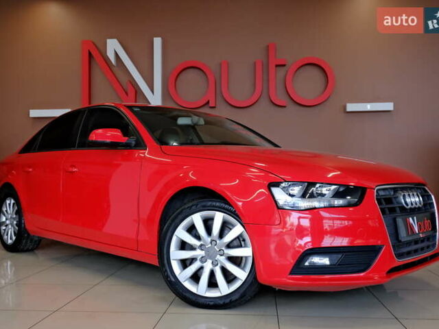 Красный Ауди А4, объемом двигателя 1.98 л и пробегом 171 тыс. км за 13500 $, фото 12 на Automoto.ua