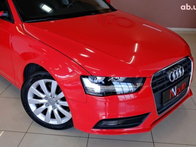 Красный Ауди А4, объемом двигателя 2 л и пробегом 171 тыс. км за 13500 $, фото 2 на Automoto.ua