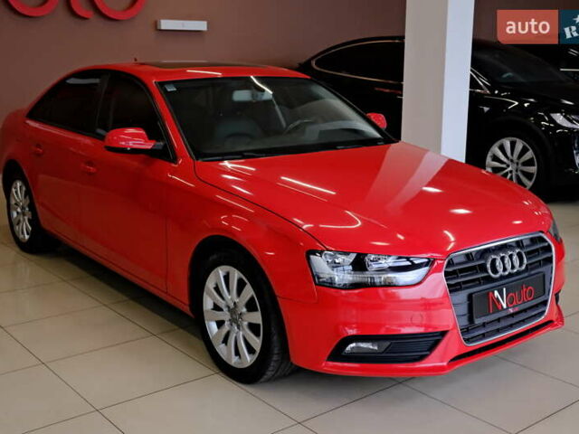 Красный Ауди А4, объемом двигателя 1.98 л и пробегом 171 тыс. км за 13500 $, фото 5 на Automoto.ua