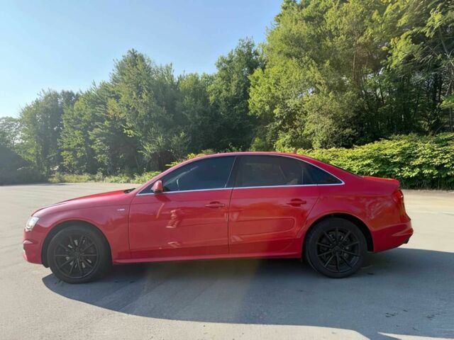 Красный Ауди А4, объемом двигателя 2 л и пробегом 76 тыс. км за 6500 $, фото 3 на Automoto.ua
