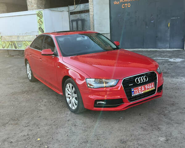 Красный Ауди А4, объемом двигателя 2 л и пробегом 196 тыс. км за 12800 $, фото 3 на Automoto.ua