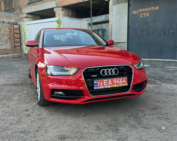 Красный Ауди А4, объемом двигателя 2 л и пробегом 196 тыс. км за 12800 $, фото 2 на Automoto.ua