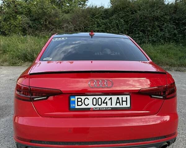 Ауди А4 2016 в Львове на Automoto.ua Красный Ауди А4, объемом двигателя 1.98 л и пробегом 143 тыс. км за 22000 $, фото 3 на Automoto.ua