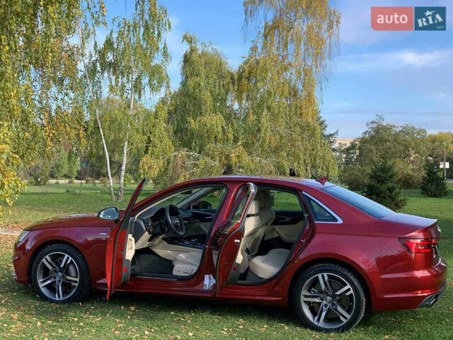 Красный Ауди А4, объемом двигателя 2 л и пробегом 67 тыс. км за 21500 $, фото 15 на Automoto.ua