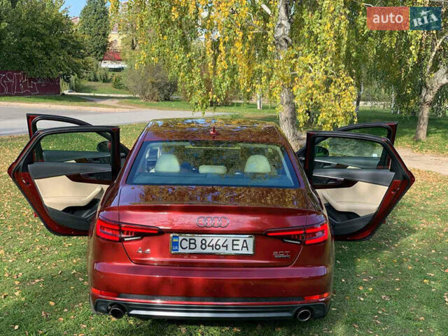 Красный Ауди А4, объемом двигателя 2 л и пробегом 67 тыс. км за 21500 $, фото 12 на Automoto.ua