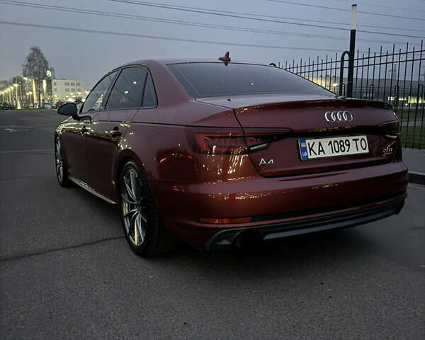 Красный Ауди А4, объемом двигателя 1.98 л и пробегом 123 тыс. км за 19700 $, фото 4 на Automoto.ua