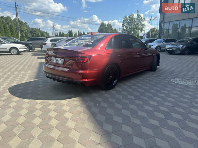 Красный Ауди А4, объемом двигателя 1.98 л и пробегом 100 тыс. км за 22400 $, фото 4 на Automoto.ua