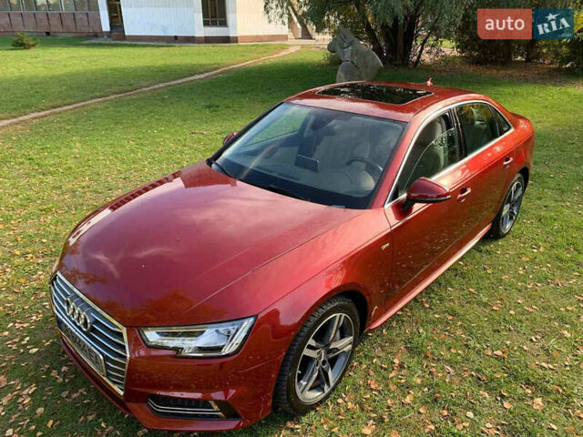 Красный Ауди А4, объемом двигателя 2 л и пробегом 67 тыс. км за 21500 $, фото 5 на Automoto.ua